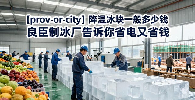 长安降温冰块一般多少钱 良臣制冰厂告诉你省电又省钱