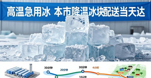 降温冰块配送流程_高效靠谱冰块运输_长安降温冰块配送